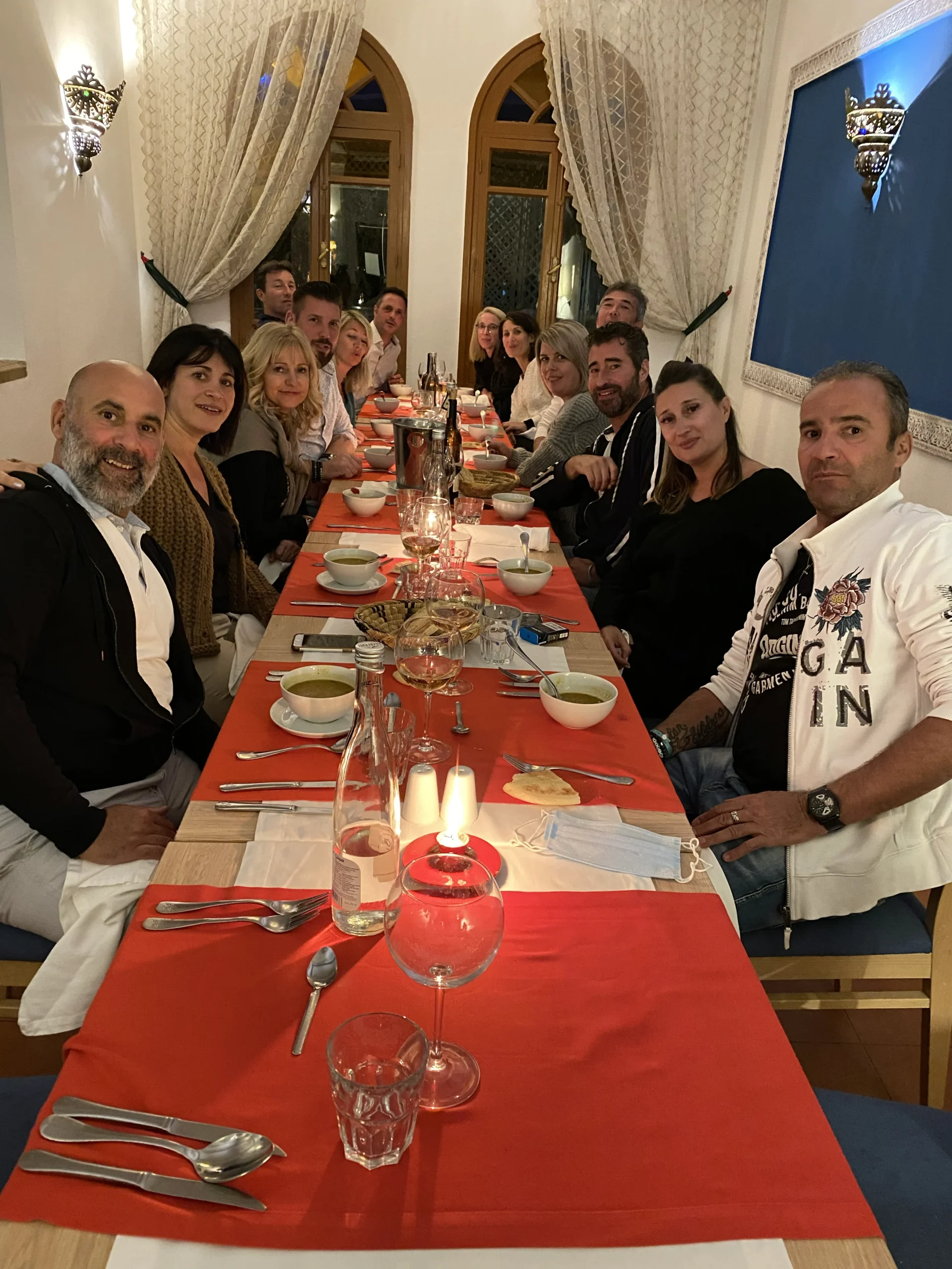 Moment de groupe avec Cédric 1
